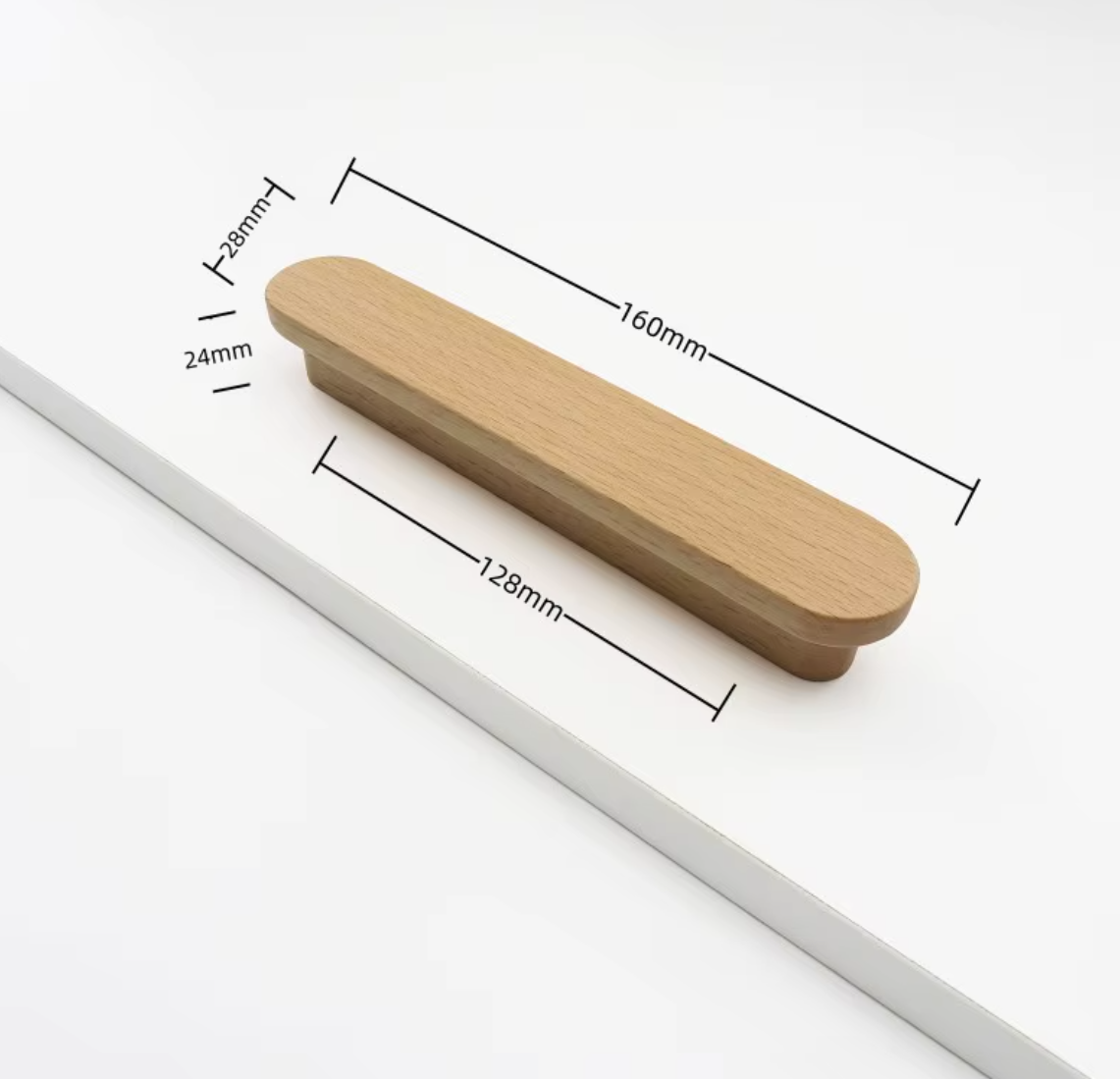 ARVO — Wooden Cabinet Handle & Knob