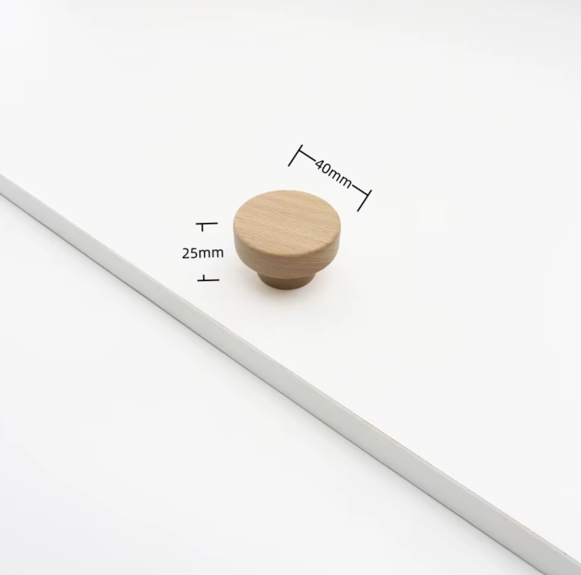 ARVO — Wooden Cabinet Handle & Knob