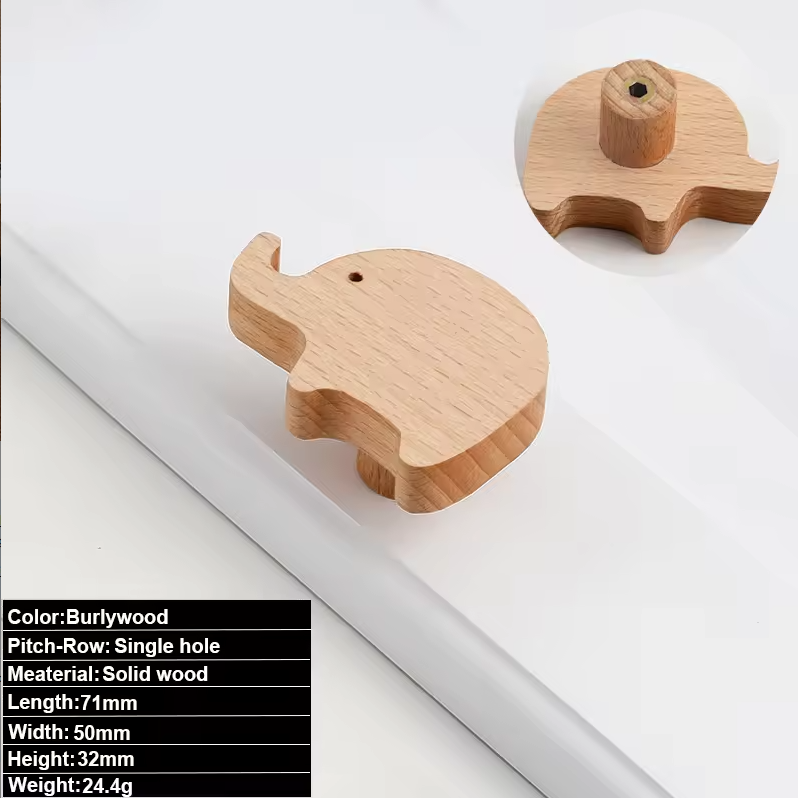 ELIO — Wooden Cabinet Knob