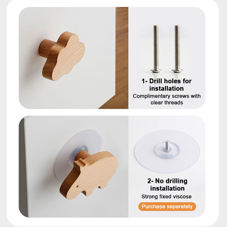 NUBO — Wooden Cabinet Knob