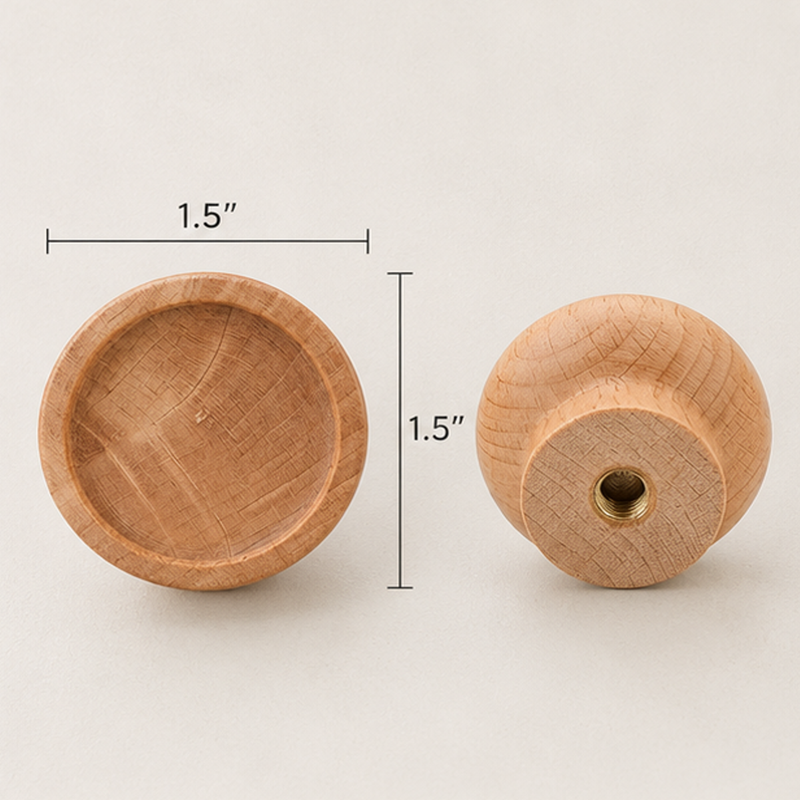 TOVA — Wooden Cabinet Knob